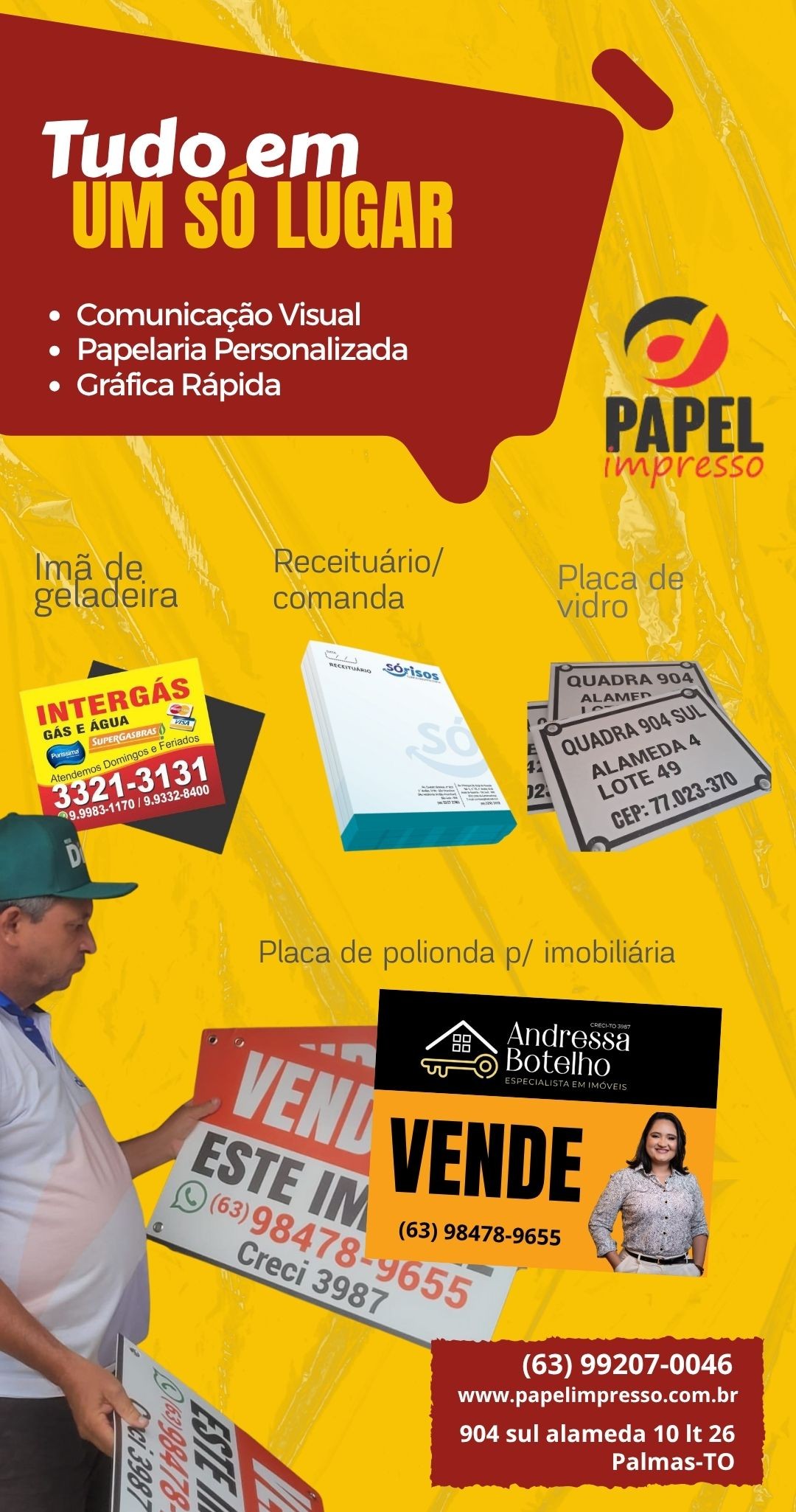 Story Instagram Marketing Digital Amarelo e Roxo  (1080 x 2050 px) - 1